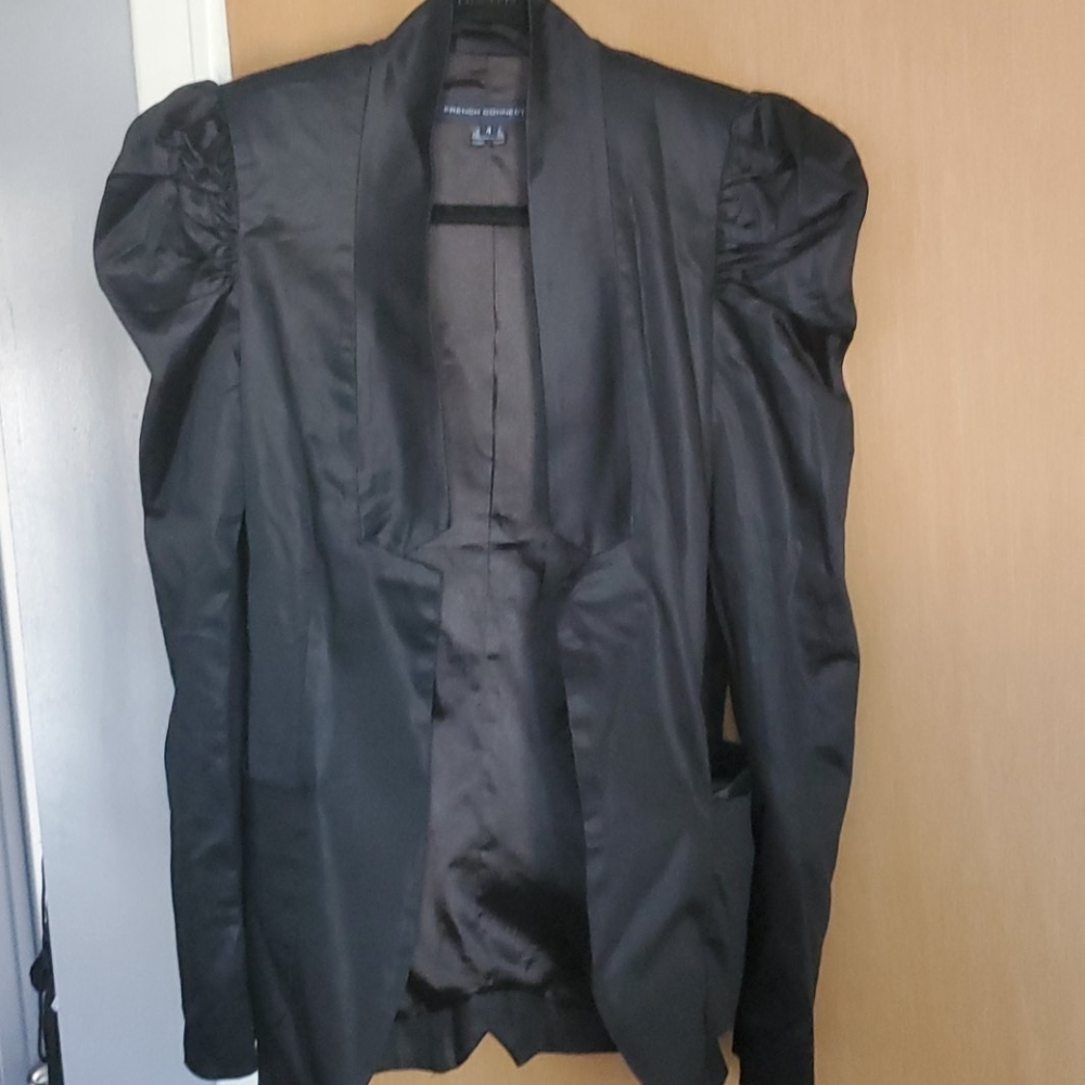 French CONNECTION Black  blazer Size 4